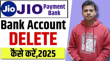 Jio Payment App Se Bank Account Delete Kaise Kare 2025 | How To Delete Bank Account Jio Finance App