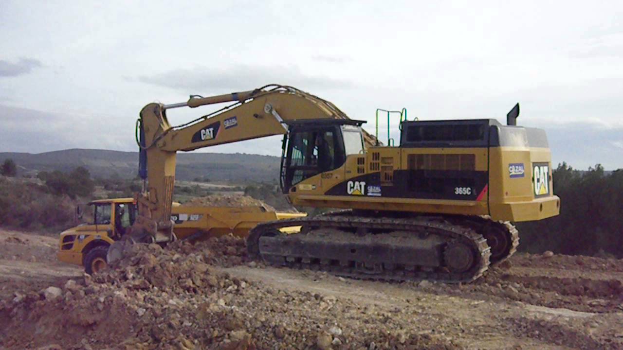 Caterpillar 365C  CAZAL YouTube