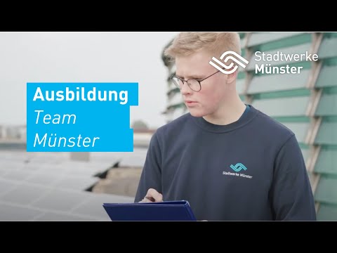 Herzlich willkommen zur Ausbildung bei den Stadtwerken Münster