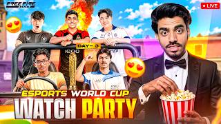 EWC GROUP STAGE DAY 3 WATCH PARTY🔥🍿( SURVIVAL STAGE ) | EWC 2026 - FREE FIRE MAX #live #freefiremax screenshot 4