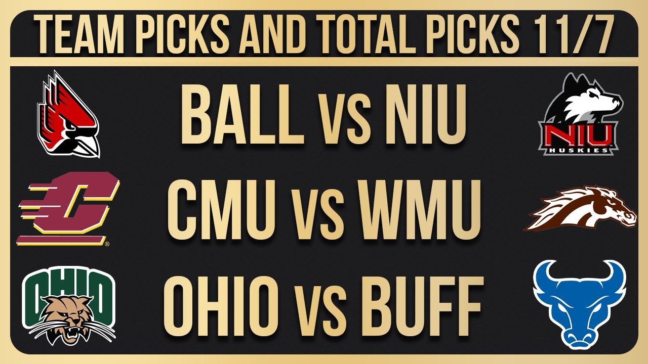 FREE College Football Picks Today 11/4/23 NCAAF Week 11 Betting Picks ...