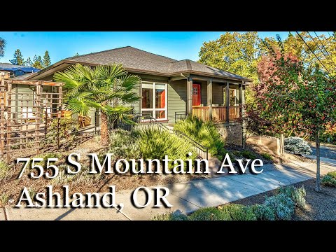 755 S Mountain Ave, Ashland, OR home video tour