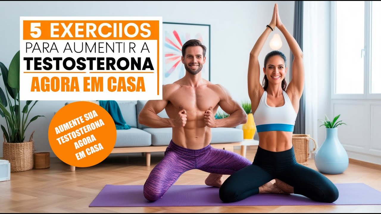 5 Exercícios para Aumentar a Testosterona Naturalmente em Casa! - YouTube