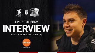 Timur Tutierov Post Mansfield Town A Exeter City Football Club