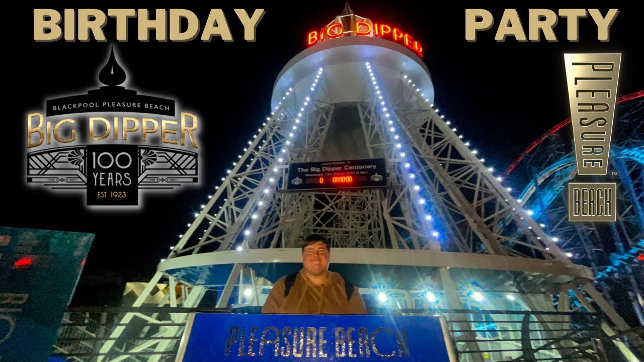 Big Dipper 100th Birthday Party At Blackpool Pleasure Beach