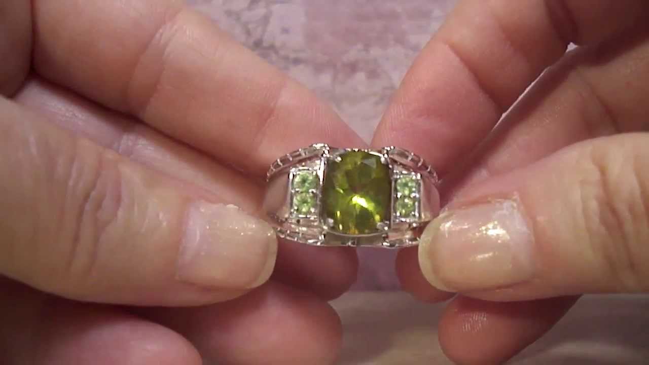 Men's Peridot Rings For Sale