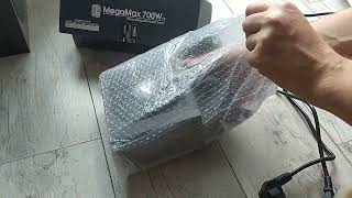 Распаковка посылки с ДНС Блок питания Zalman MegaMax 700W v2