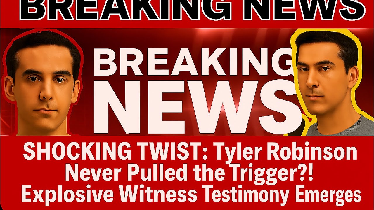 JUST Now: Confirmed!!!! Tyler Robinson Wasn’t the Shooter?! New Witness Testimony Shakes the Case