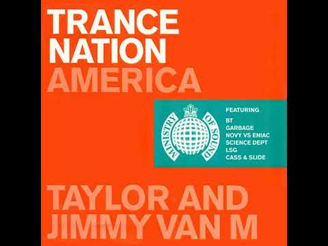 Taylor And Jimmy Van M – Trance Nation America – 2 x CD (Cardboard