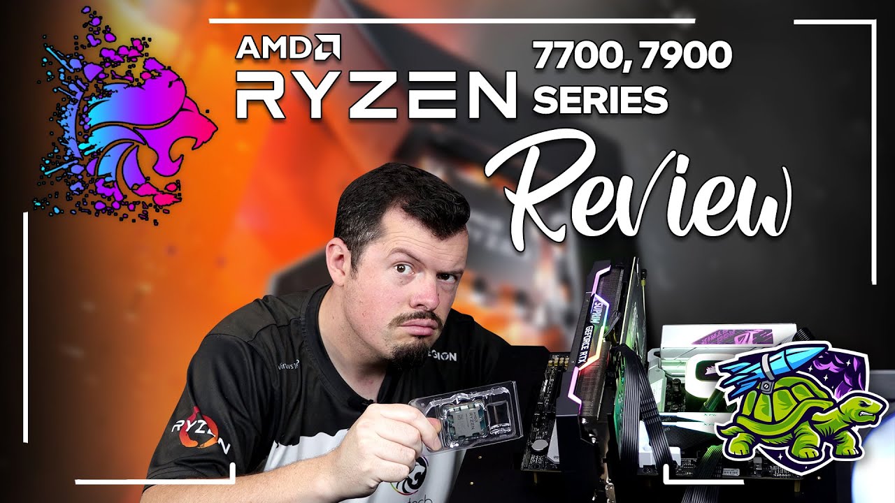 AMD Ryzen 9 7900 and Ryzen 7 7700 review: High on performance, low