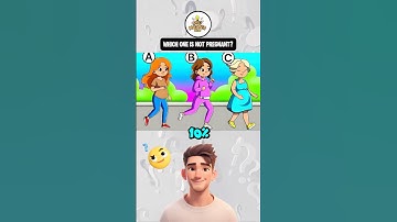 Which one is not pregnant? #riddles #quizetime #riddleoftheday #quiz #riddlesquiz #trending