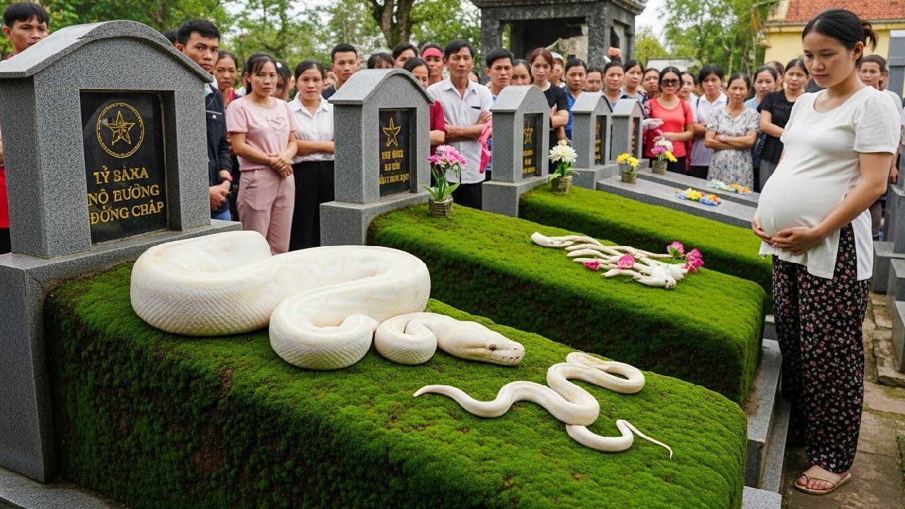 Vợ Bầu Ra M.ộ Chồng 3 Ngày Sau Đám Tang, Chế.t Lặng Thấy Cảnh Tượng Này