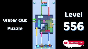 Water Out Puzzle Level 556 Walkthrough 💧 | Step-by-Step Solution | SolutionGuruji