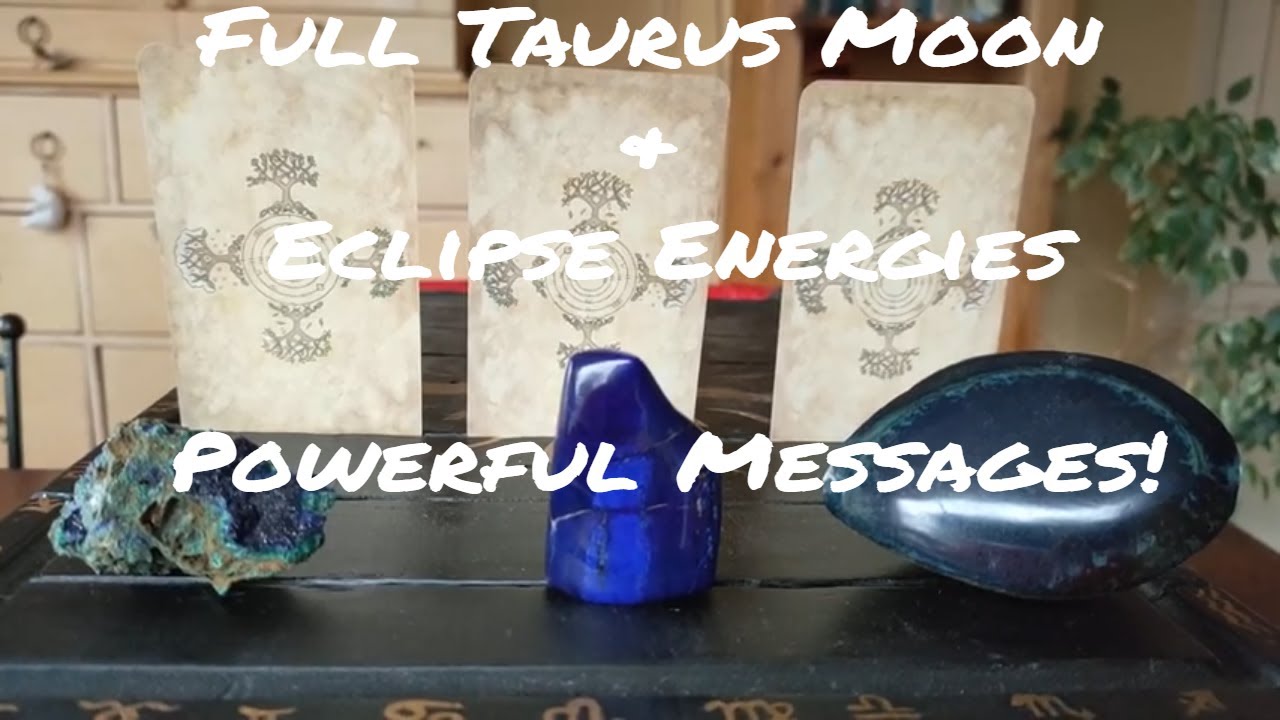 💎Pick a Card💎 Your Full Moon & Eclipse Reading - POWERFUL MESSAGES ...