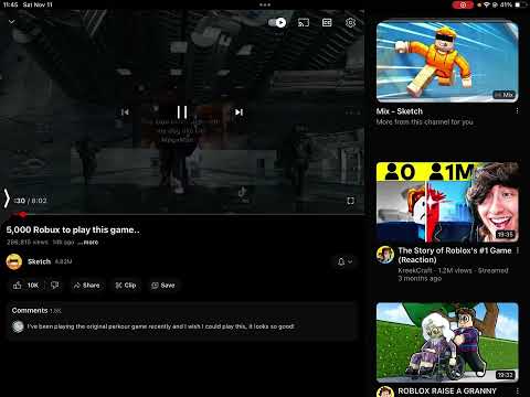 Popular Roblox creator’s comment section but if I see a robux scam the video ends
