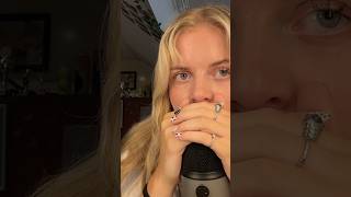 I think I was zoned out this whole video😀 #asmr #fastasmr #mouthsounds #shorts #relax