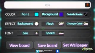 Mini-LED Scroller video demo screenshot 4
