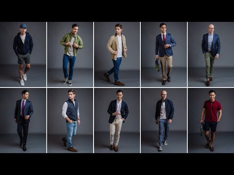 10 Spring/Summer Outfit Ideas for Men in 90 Seconds