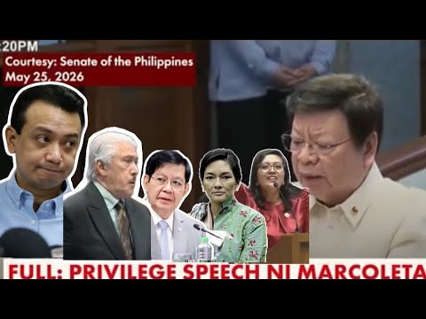 SEN MARCOLITA PRIVILEGE SPEECH KAUGNAY SA PANGYAYARI SA SENADO (BATO) #trendingvideo