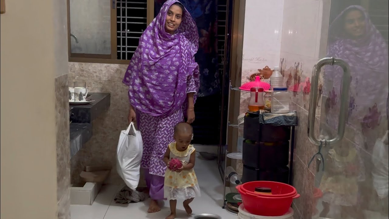 বড় মেয়ের জন্য কি কি নিয়ে আসলাম