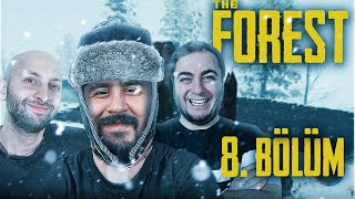 KULEDEN KARLI BÖLGEYE UÇTUK! | THE FOREST TÜRKÇE BÖLÜM 8 (Tamer Yeşildağ, Fedupsamania) screenshot 3