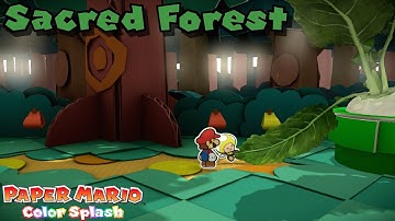Paper Mario: Color Splash 100% Repainted - Stage 15 - Sacred Forest (1 of 2)