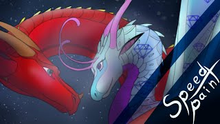 Linferno [wings of fire speedpaint]