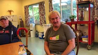 Veteran describes the benefits of VR (Rendever)