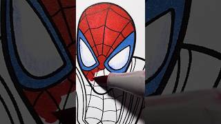 Iron Spiderman Superhero Coloring Page #marvel #superhero #spiderman