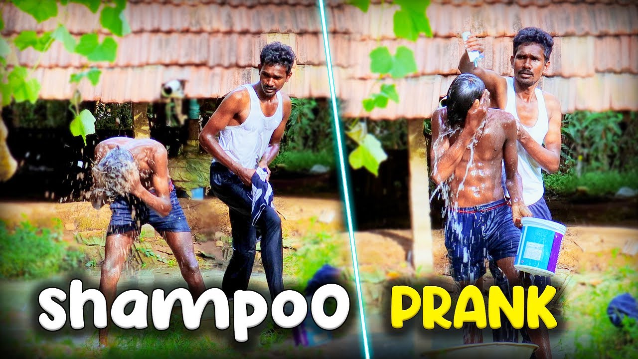 Shampoo Prank. innocent Village Boy. Fun comedy Video.