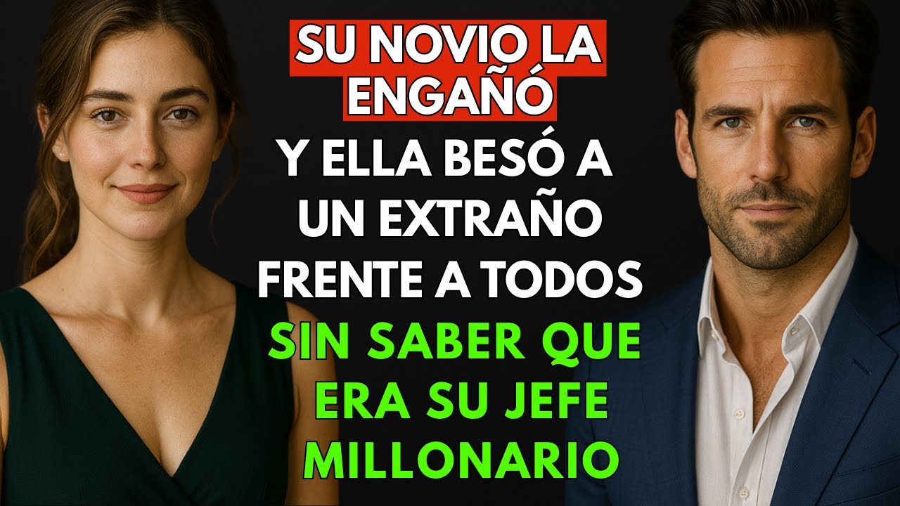 Su Novio La Engañó, Y Ella Besó A Un Extraño Frente A Todos — Sin Saber Que Era Su Jefe Millonario