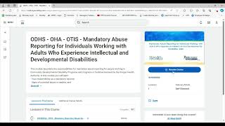How to find the Mandatory Abuse Reporter Training in Workday