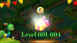 Wildscapes Level 691-694