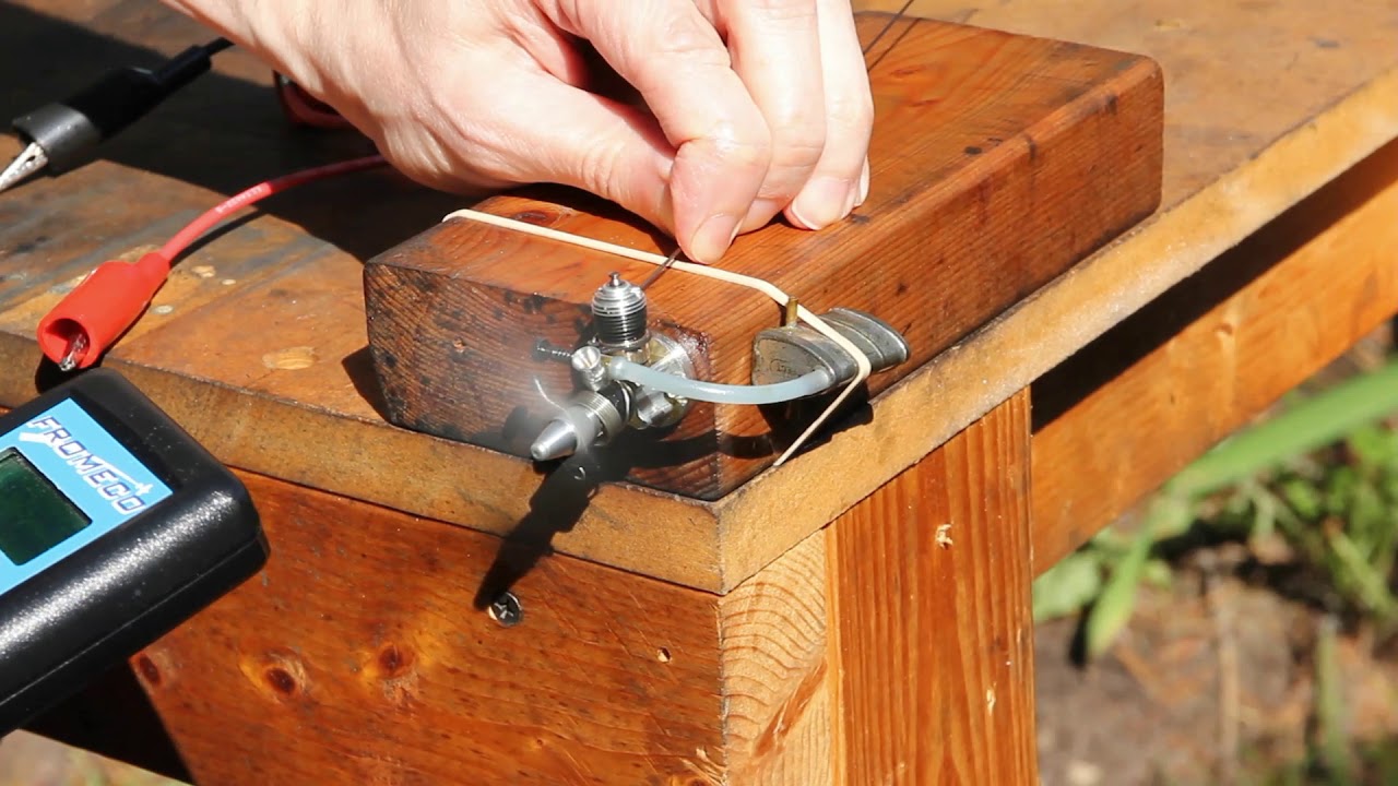 Prototype Cox Tee Dee .010 Exhaust Throttle