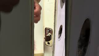 Installation of Houseguard Hardware- 8101S01DC-ET- Handicap Entry Lever