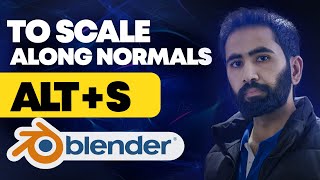 Alt S To Scale Along Normals Blender Tutorial For Beginners Blender Animation Tutorial