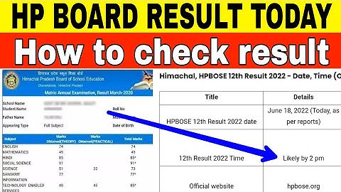 hp board result 2022|hp 12th result 2022|hpbose result today|hp class 12 result|hp board 12th result