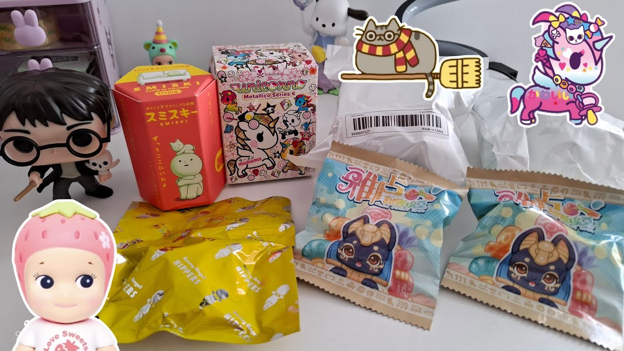 APRIAMO TANTISSIME BLIND BAGS E BLIND BOX! TOKIDOKI, SMISKI, HARRY POTTER...