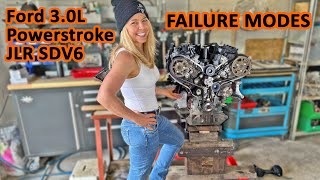 Ford´s 3.0L Powerstroke failure modes - also JLR SDV6 / S5-EP16