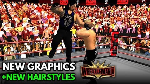 WR3D MOD | WR3D WRESTLEMANIA MOD | NEW HAIRSTYLES | WR3D NEW MOVES MOD | NEW GRAPHICS