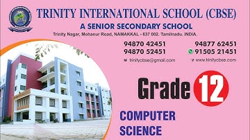 GRADE XII COMPUTER SCIENCE(PYTHON) CHAPTER 9 DATA STRUCTURE(INTRODUCTION)