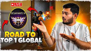 New Grandmaster Top 1 Push V Badge Lobby ❤ FF LIVE ✌ Free Fire LIVE! #ff #freefire