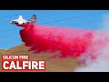 AWESOME CALFIRE DROPS | [4K] Silicon Fire Fighting by CalFire Helicopters and Planes
