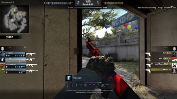 CS:GO | Spray Down | M4A4 | Overpass