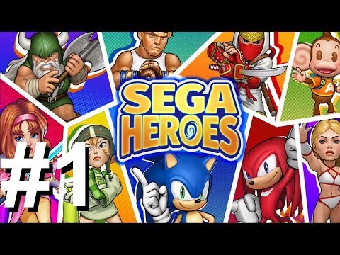 SEGA Heroes PART 1 Gameplay Walkthrough - iOS/Android