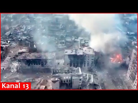 The drone footage of the destroyed Bakhmut was shocking