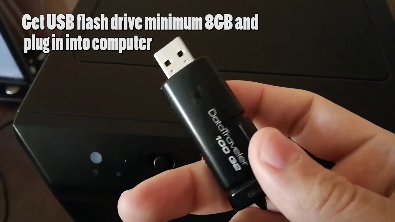 how to install windows 10 from usb on new pc