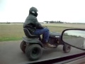 Lawnmower Top Speed Run!! 55 MPH