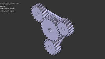 Epicyclic Gear Train Kinematic Simulation