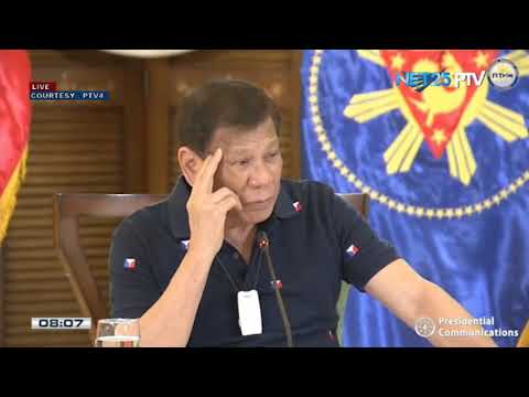 Pres. Duterte Asks DOH Sec Duque To Explain Delay In Distribution Of Benefits To Health Workers